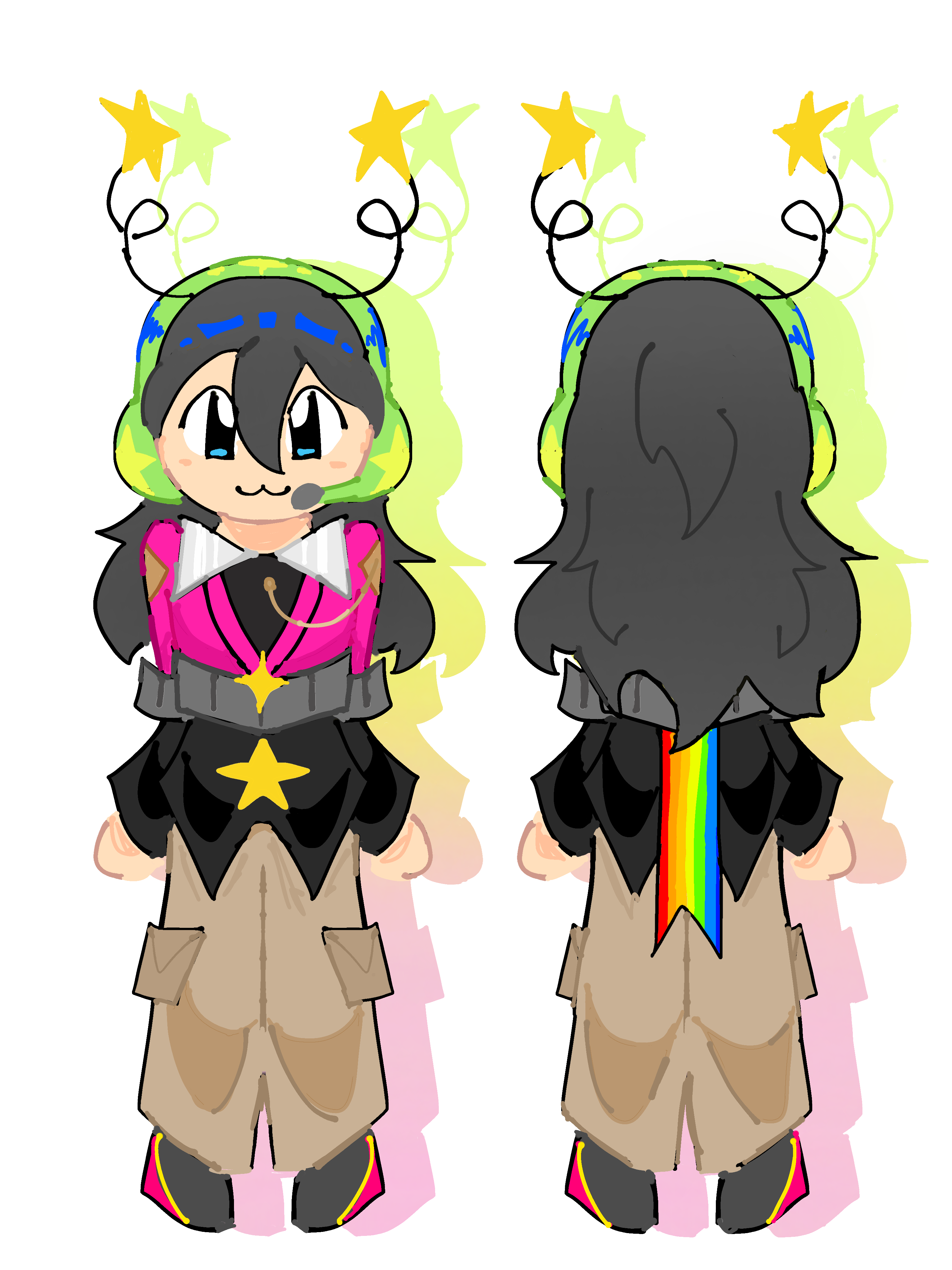 reference sheet persona - ibisPaint