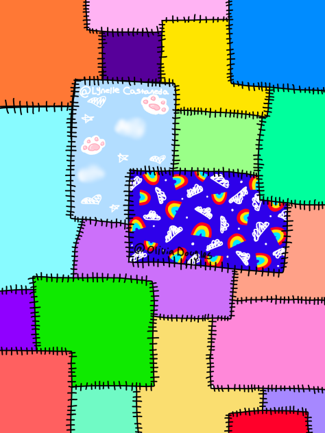 Patch collab w Oilvia Douglas