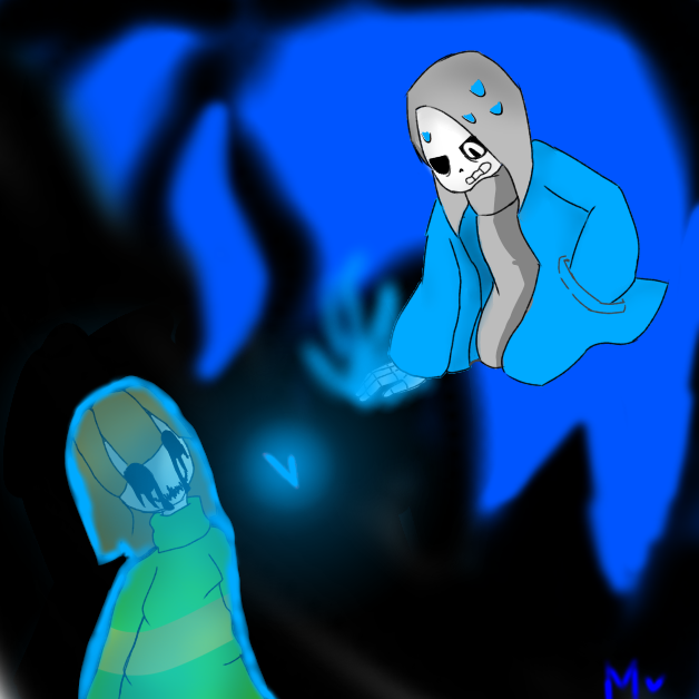 Sans & Chara - ibisPaint