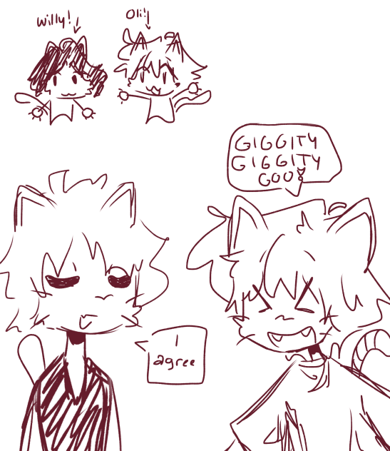 me anf cat willy‼️‼️