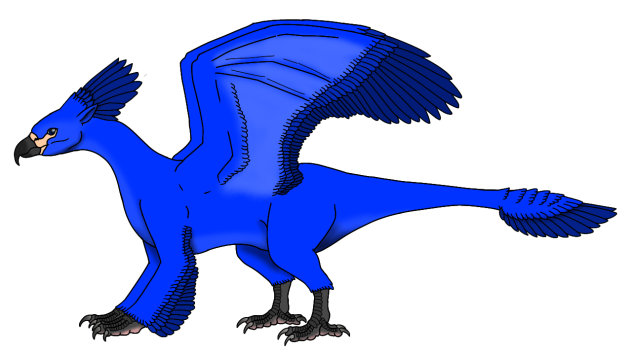 Blue Parroffin (2023) render
