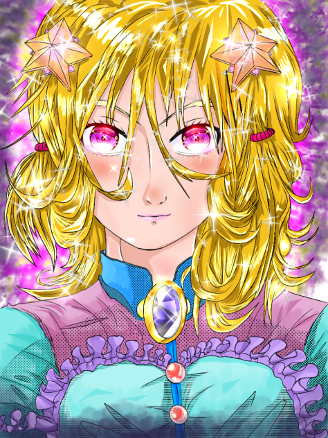 Art br 9 A Dama dos cabelos dourados