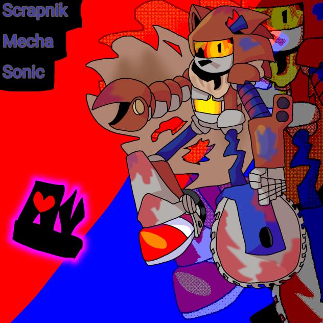Scrapnik Mecha Sonic mk 2