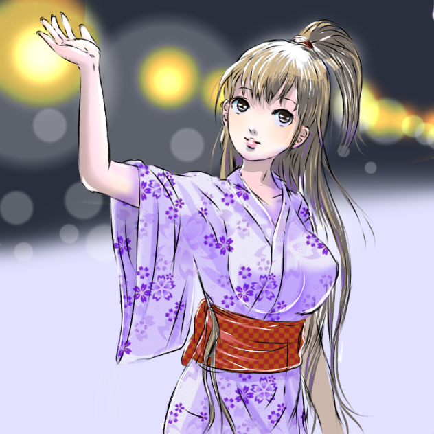 浴衣姿