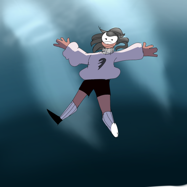 I feel like an astronaut in the ocean - ibisPaint