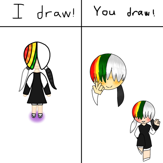 You draw, I draw collab!
