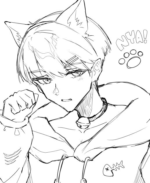 パーカーねこ