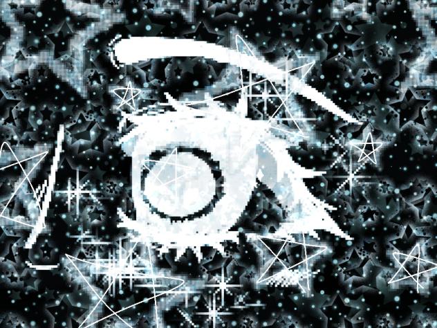 Pixelated starcore eye