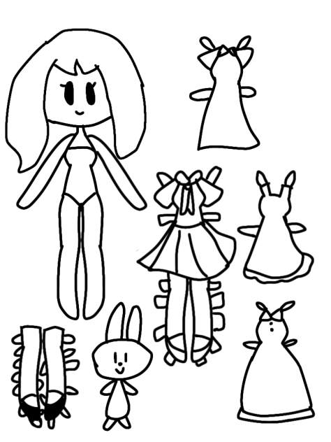 Paper doll