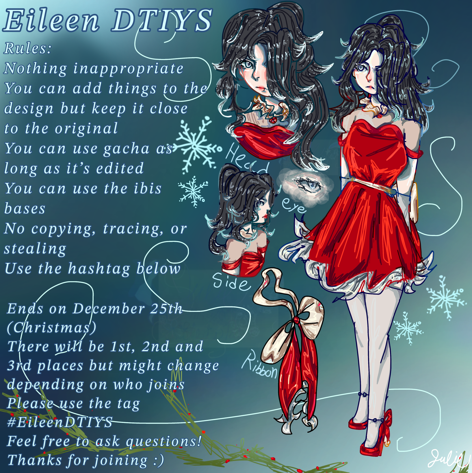 Eileen DTIYS for Christmas! - ibisPaint