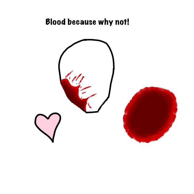 Blood practice tee hee
