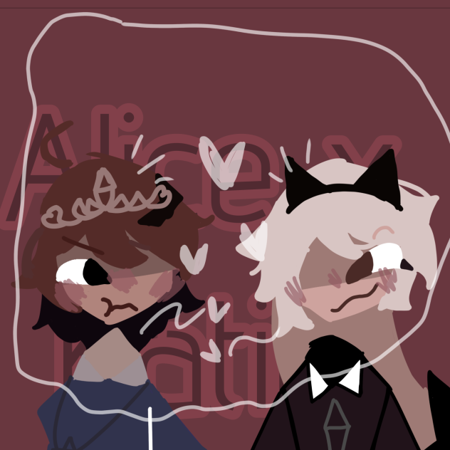 Katie x Alice or Oliver x Alice