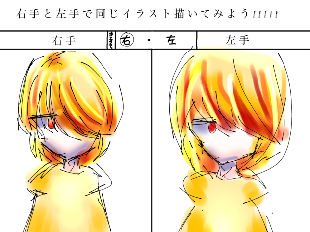 右手と左手合作ｩ！！！