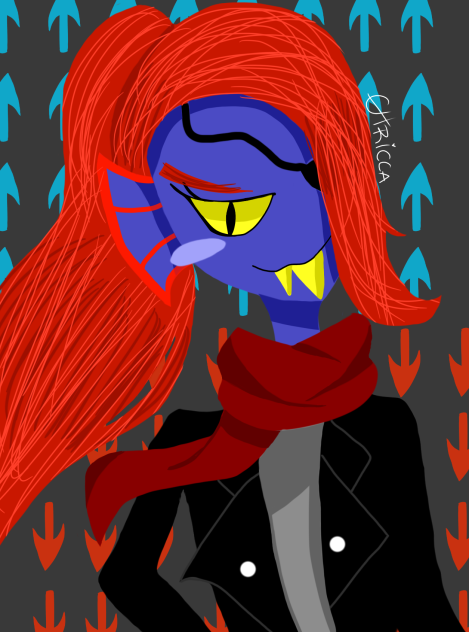 Undyne - ibisPaint