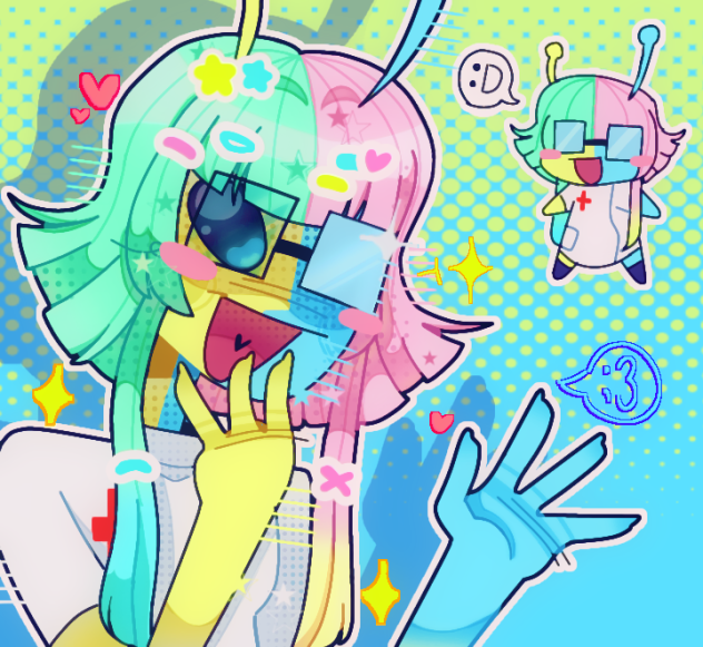 °•°☆💛💙💉☆°•°