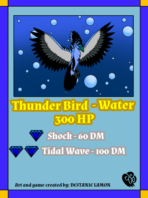 CC&M THUNDER BIRD-WATER