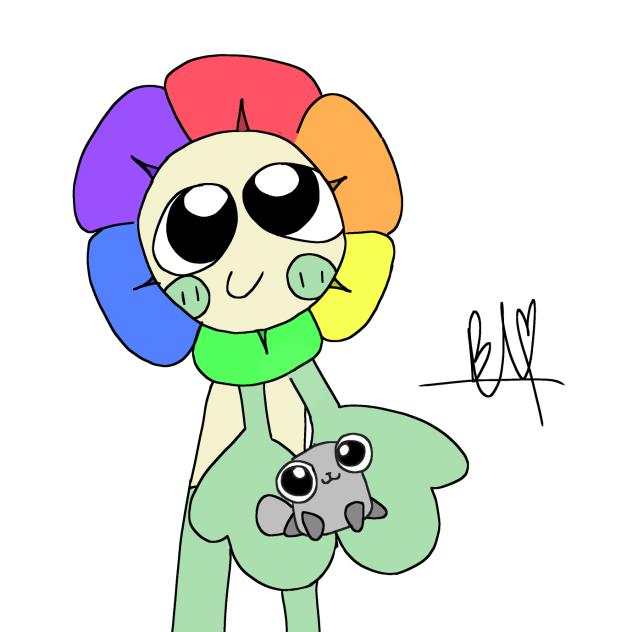 Dandy and pebs!
