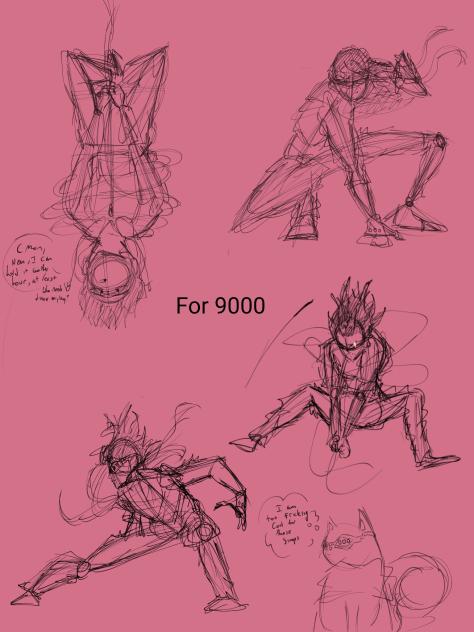 Aizawa Battle Poses Suggestion Ref