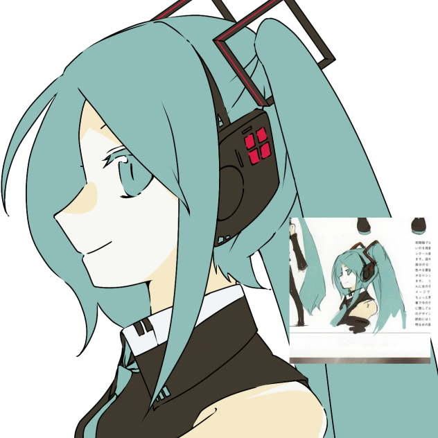 初期案ミクさん