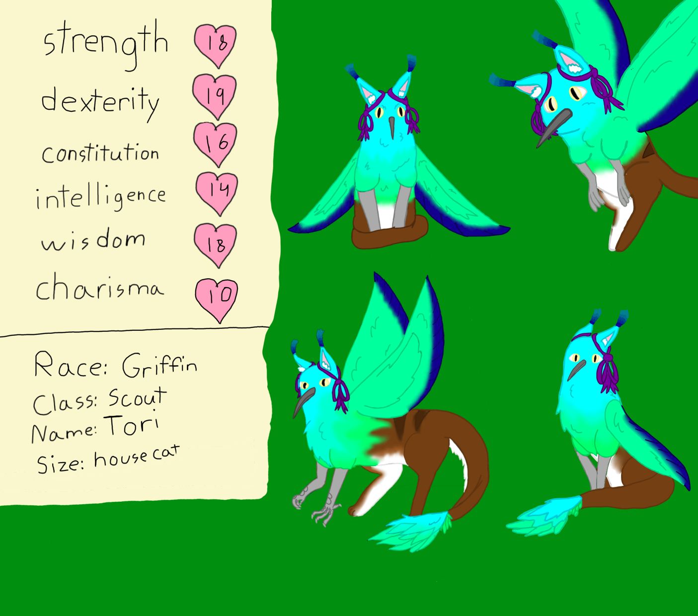 A dnd character that I made - ibisPaint