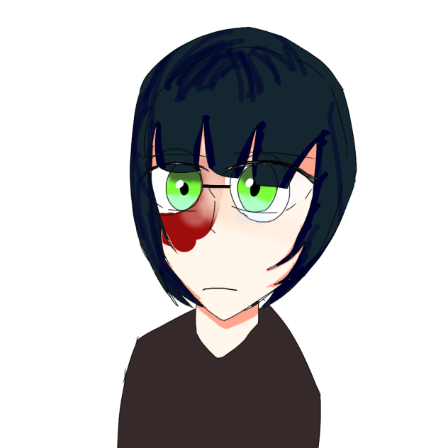ほんまに血ぃ描くの好きやな