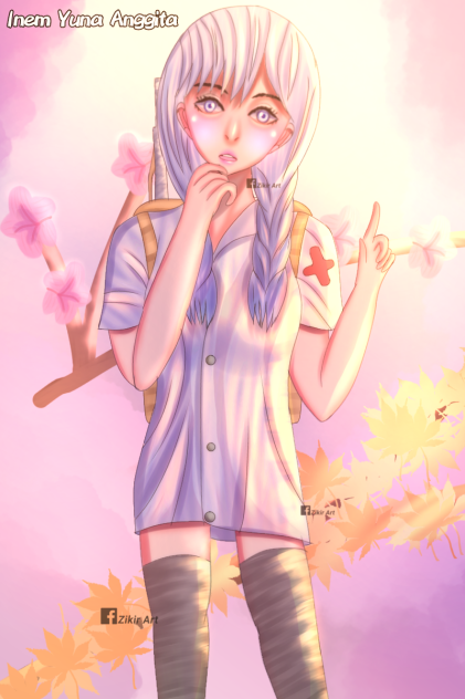 My original character,Inem Yuna Anggita