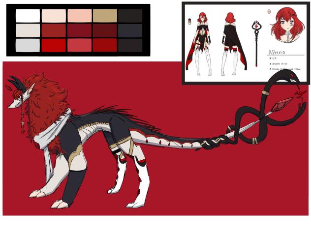 Turning Asteria into a dragon pt.1 🩸🥀💥