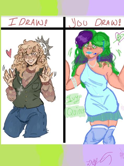 I draw you draw w OliviaDodge