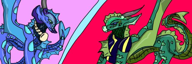 Tsunami and shark