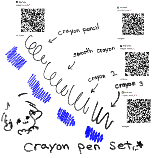 crayon pen set🖍🖍🖍🖍