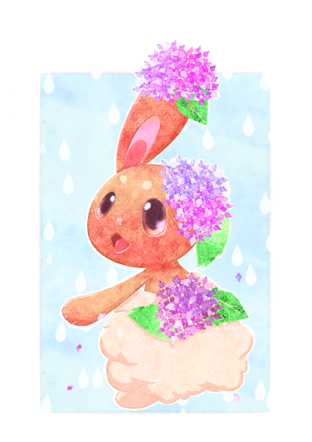 紫陽花ミミロル