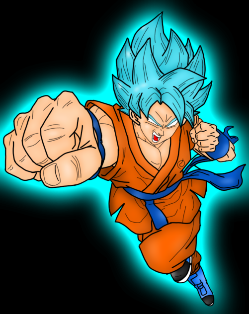 Goku blue