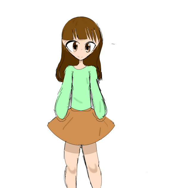 I attempted to draw myself - ibisPaint