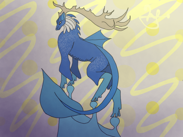 Водяной олень - ibisPaint