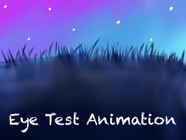 Computer Eye Test Animation Eye Test Animation - ibisPaint