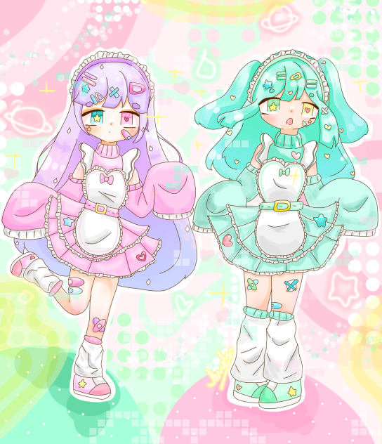 2 girls ✨