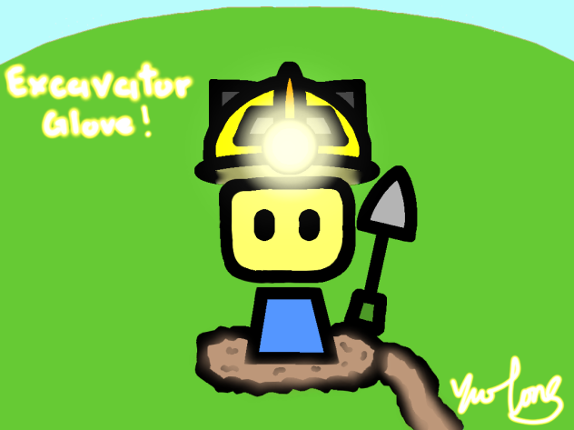 Roblox Slap Battles - Excavator glove