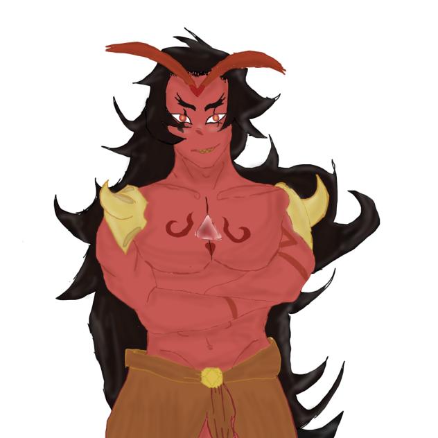 Burning spice cookie