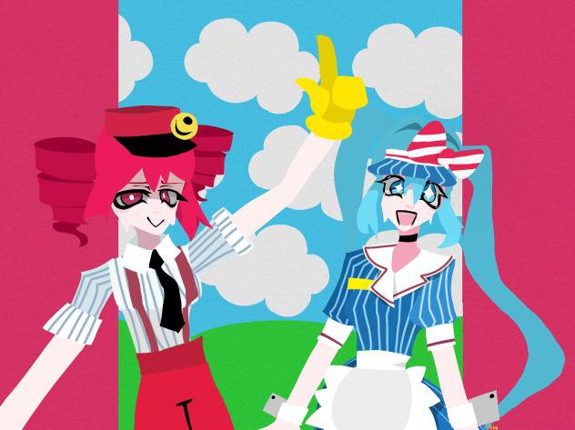 MESMERIZER - Kasane Teto & Hatsune Miku