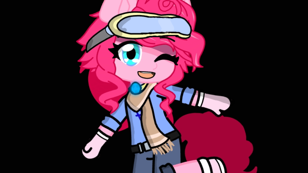 Pinkamena Diane Pie but gacha club