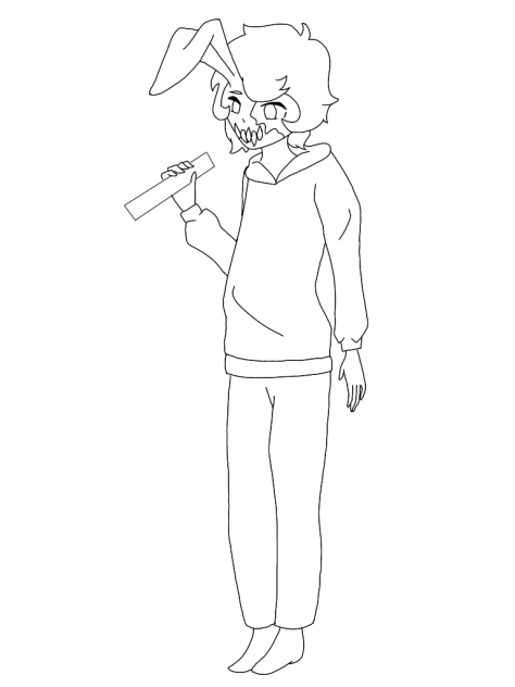 Corps line art