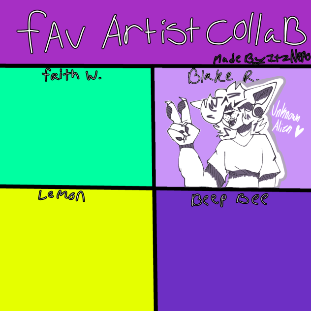 ✨Fav Artist Collab For Nepo✨