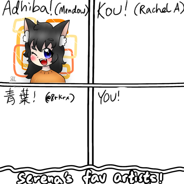 Serena's fav artists collab