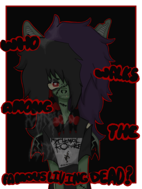 Who walk among the famous living dead❓