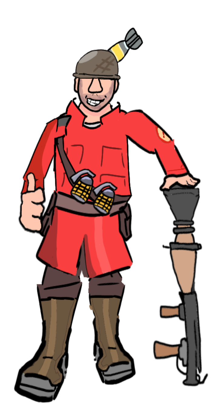 soldier from tf2 #fixtf2 - ibisPaint