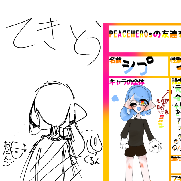 げその後ろ