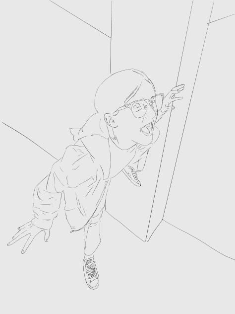 MY ABSOLUTELY AMAZING SELF PORTRAIT - ibisPaint