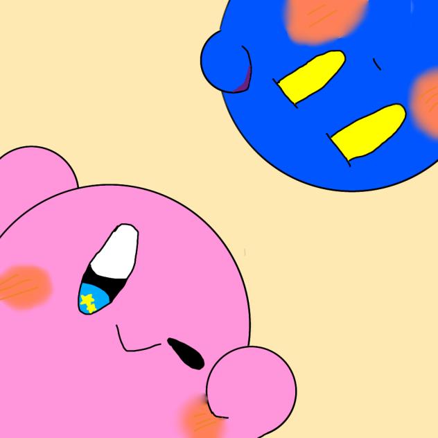 カービィとメタナイトの素顔