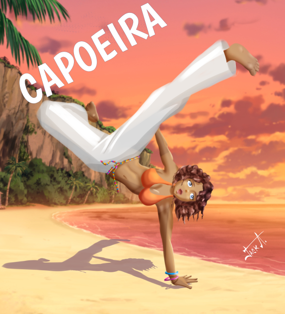 Capoeira girl