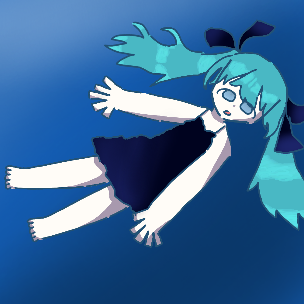 deep ocean girl💧🪼 - ibisPaint